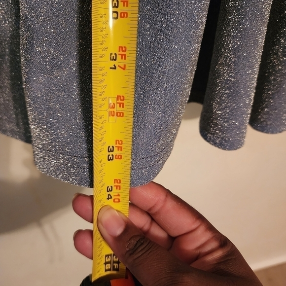 Ever Pretty Shiny Deep V Neck Short Dress Dusty Navy Size (10) - Picture 4 of 15